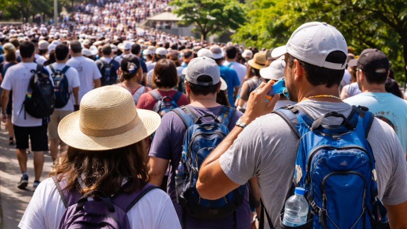 Tecnologia esportiva para hidratação na Festa da Penha: inovação na romaria que transforma fé, corpo e resistência
